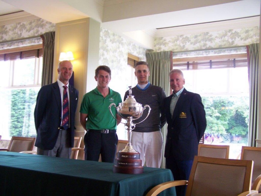 Arnold Palmer Cup 2016 - Matthias Schwab and Kieran Oates